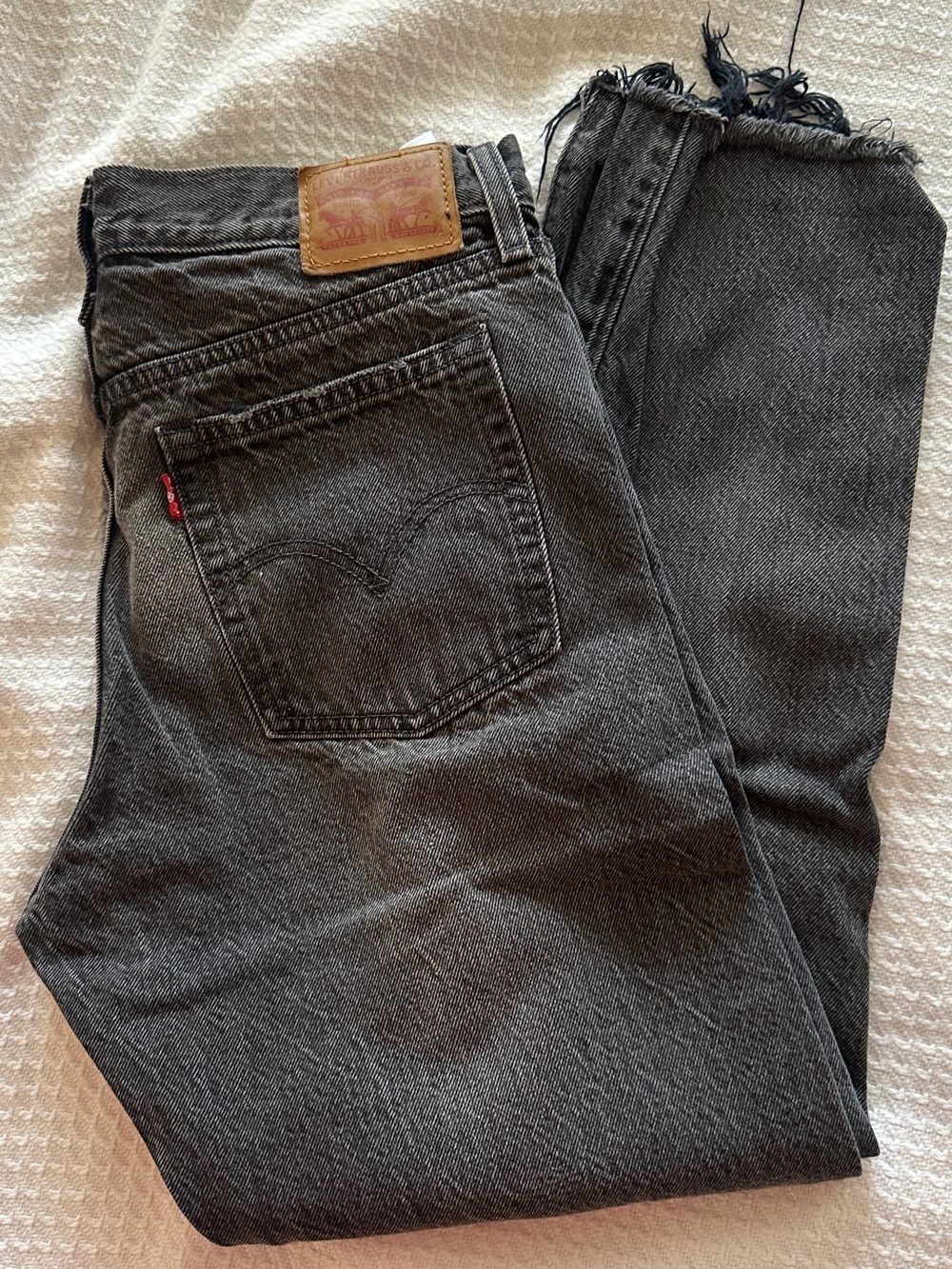 Levi's Men's Charcoal Straight Jeans
